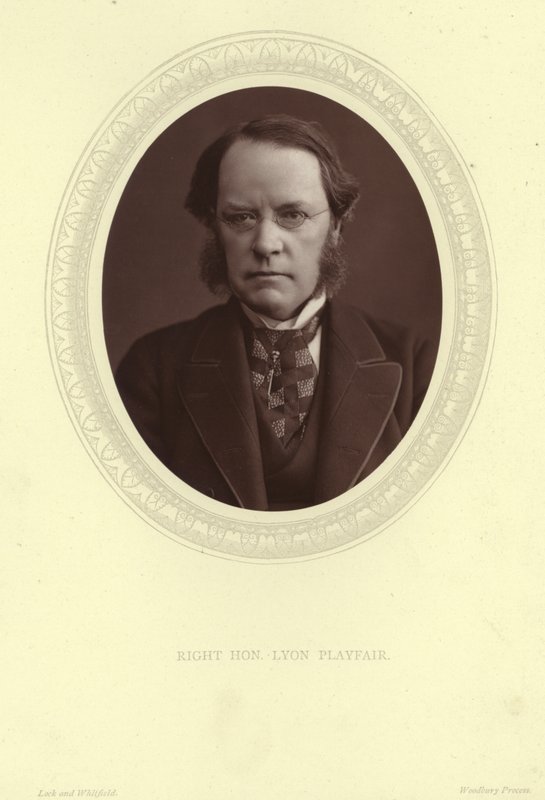 Retrato de Lyon Playfair, Baron Playfair de Lock and Whitfield