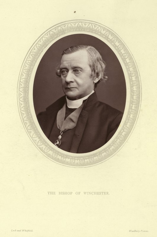 Retrato de Samuel Wilberforce, Bispo de Winchester de Lock and Whitfield
