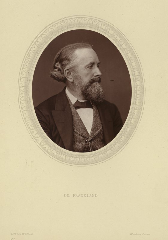 Retrato de sir edward frankland de Lock and Whitfield