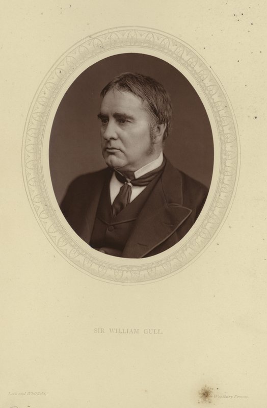 Retrato de Sir William Gull de Lock and Whitfield