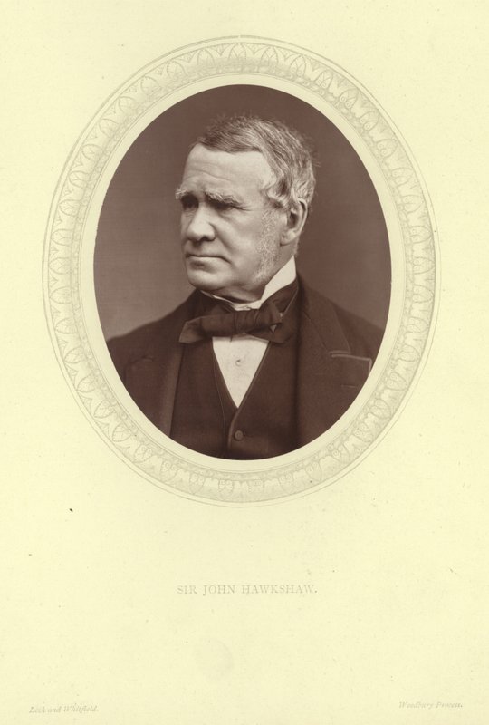 Retrato, de, senhor, john, Hawkshaw de Lock and Whitfield