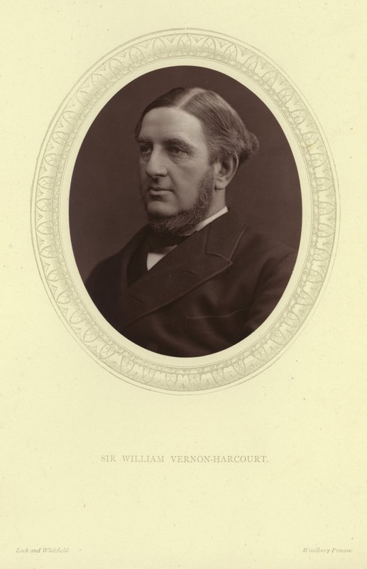 Retrato de Sir William Vernon Harcourt de Lock and Whitfield