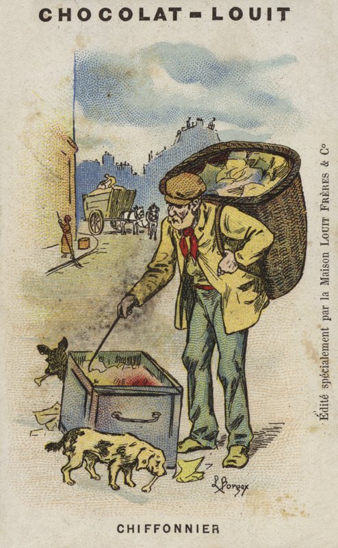 Chiffonnier (cromolito) de Louis Borgex