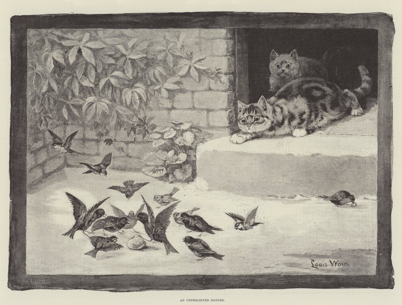 Um perigo despercebido de Louis Wain
