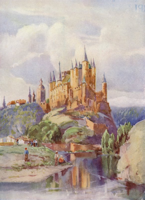 O Alcazar, Segovia de Louis Burleigh Bruhl