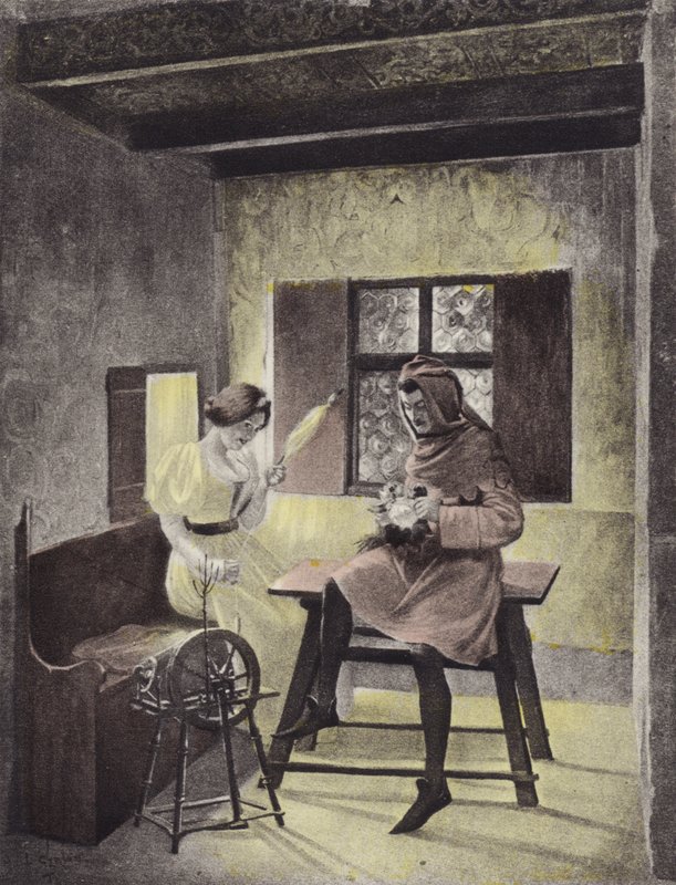 Simona girando, quarto dia, sétima história de Louis Chalon