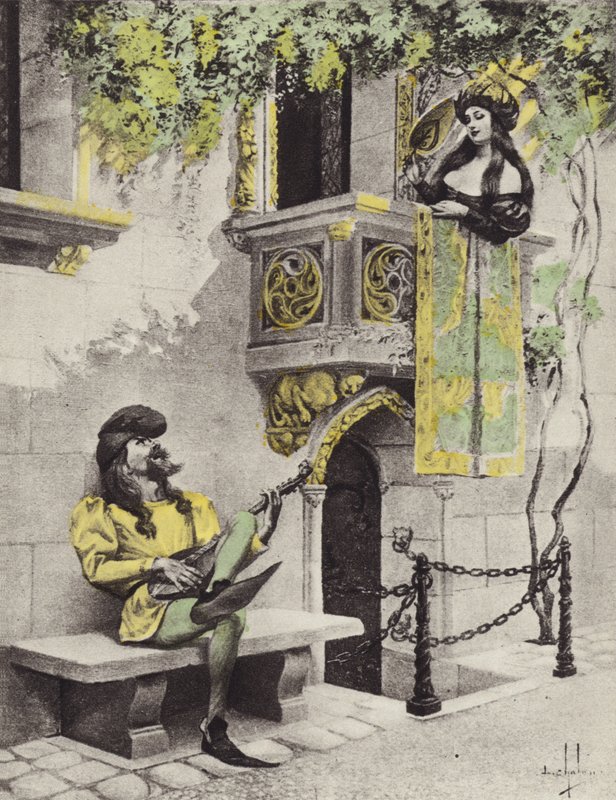O amante tolo, nono dia, quinta história de Louis Chalon