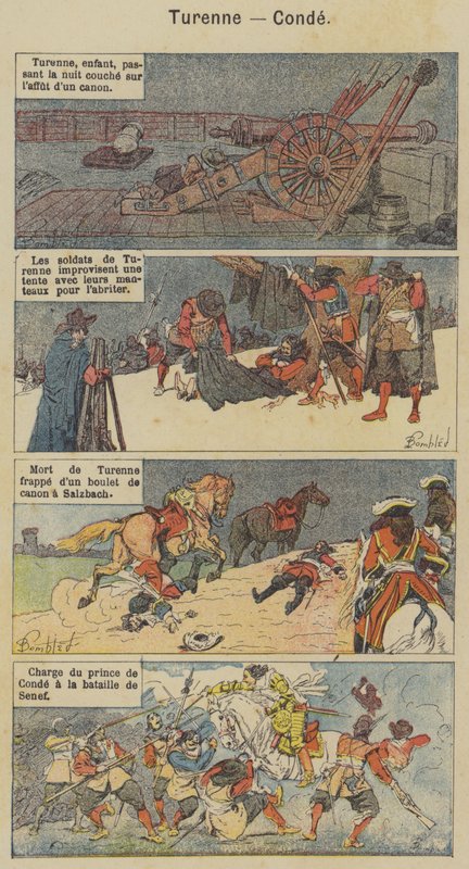 Turenne, Conde (cor litho) de Louis Charles (after) Bombled