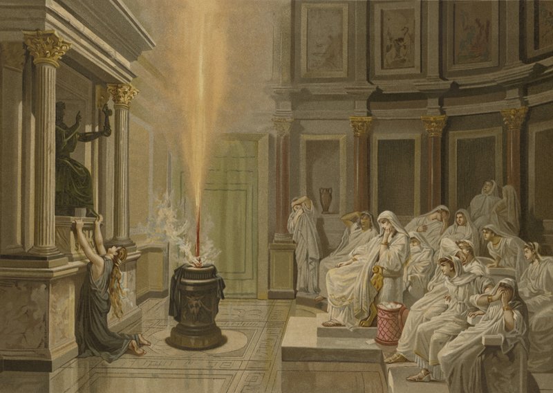 Súplica aos deuses de Louis Hector Leroux