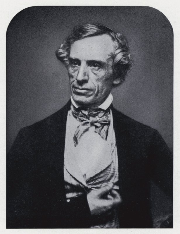Samuel Finley Breese Morse, engenheiro (foto a p/b) de Louis Jacques Mande Daguerre