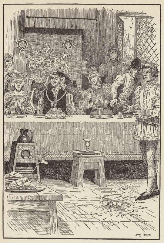 Uma flecha veio zunindo pela janela aberta de Louis John Rhead