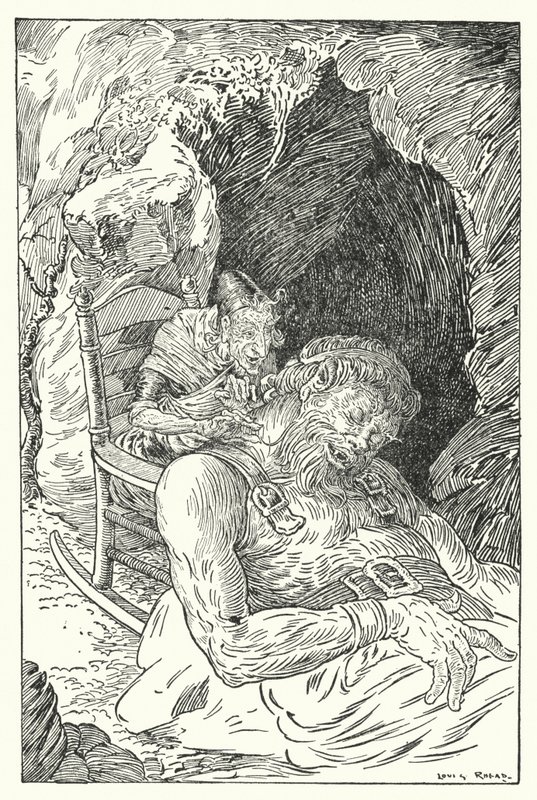 Barba de Ouro Gigante (litho) de Louis John Rhead