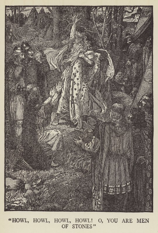 Uivo, uivo, uivo, uivo! você é homem de pedras de Louis John Rhead