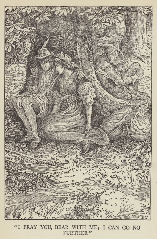 Eu te peço, tenha paciência comigo; Não posso ir mais longe de Louis John Rhead