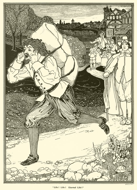 A vida! A vida! A Vida Eterna! (gravura) de Louis John Rhead