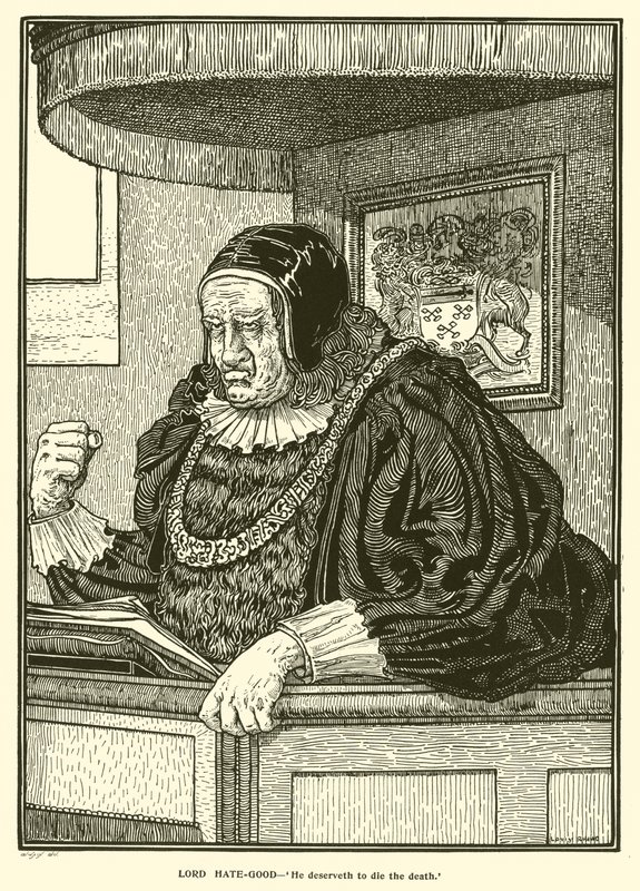 Lord Hate-Good (gravura) de Louis John Rhead