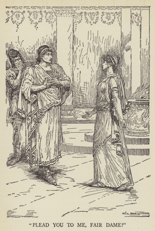 Suplicar-te a mim, dama honesta de Louis John Rhead