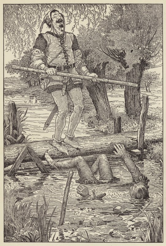 Prithee, bom companheiro, onde és tu agora de Louis John Rhead