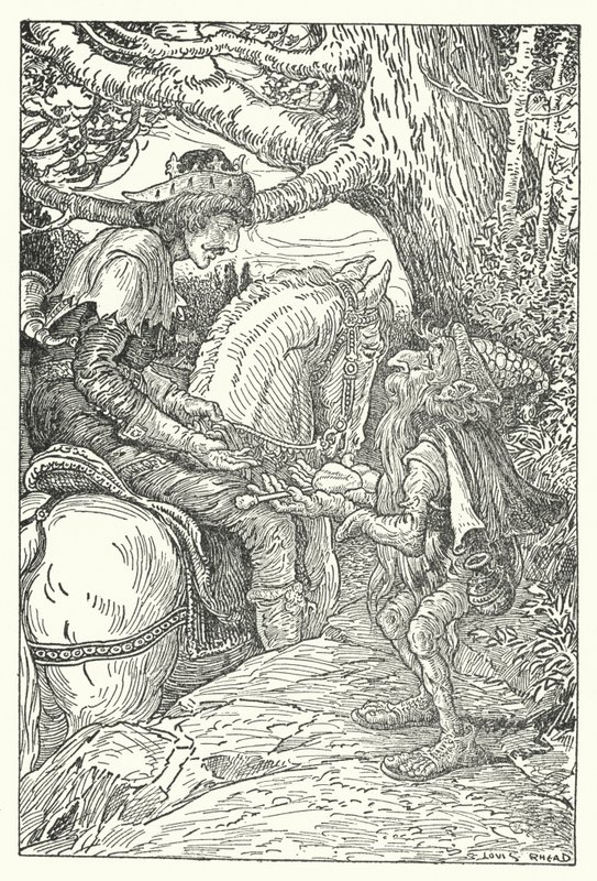 A Água da Vida (litho) de Louis John Rhead
