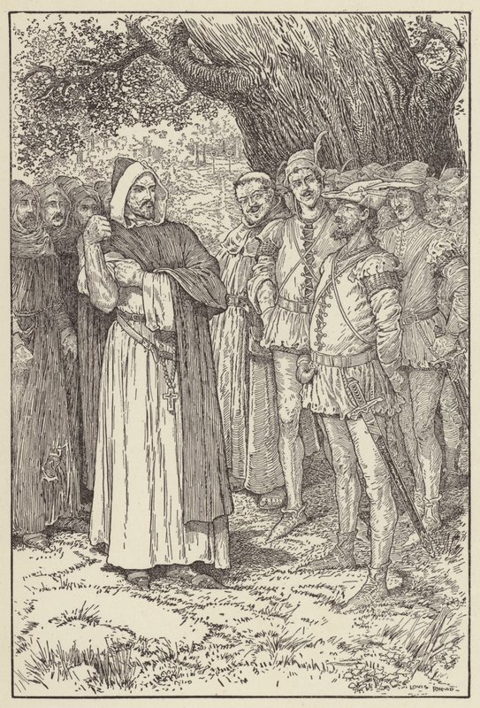 O rei começou a enrolar a manga de Louis John Rhead