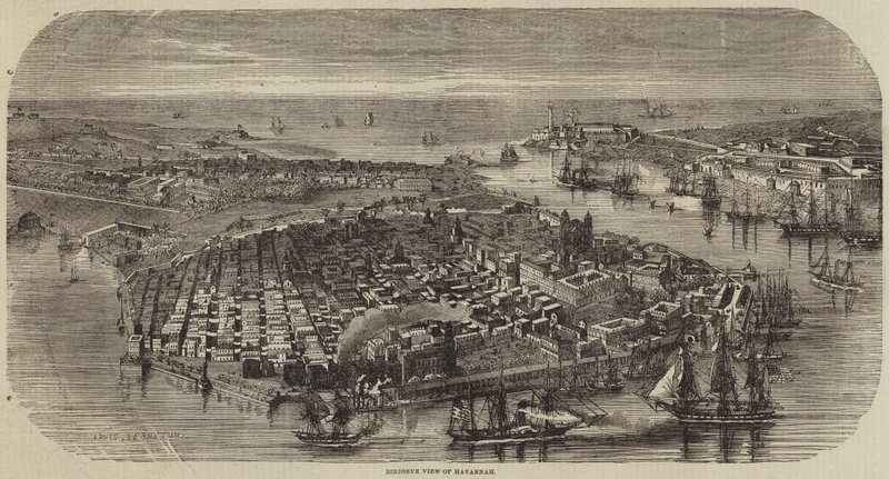 Vista Birdseye de Havannah de Louis Le Breton