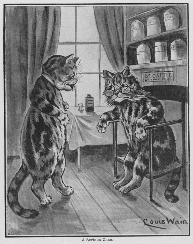 Um Caso Grave (gravação) de Louis Wain