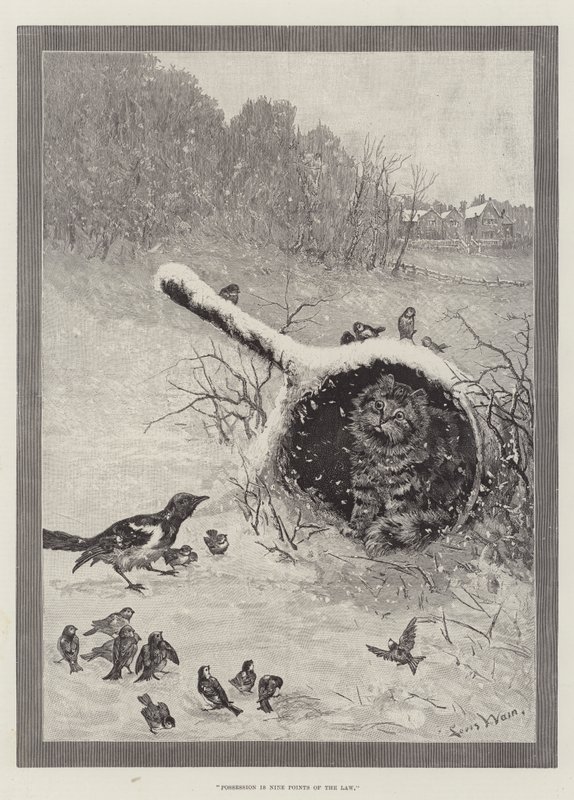 Posse é Nove Pontos da Lei de Louis Wain