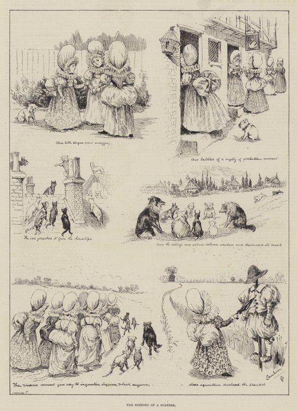 A história de um escândalo de Louis Wain