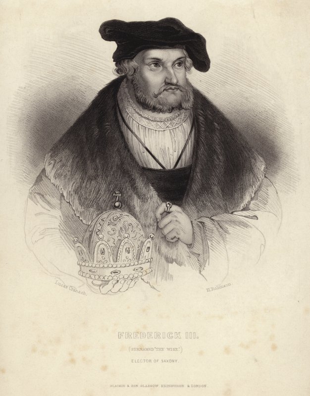 Frederico III da Saxônia de Lucas Cranach the Elder