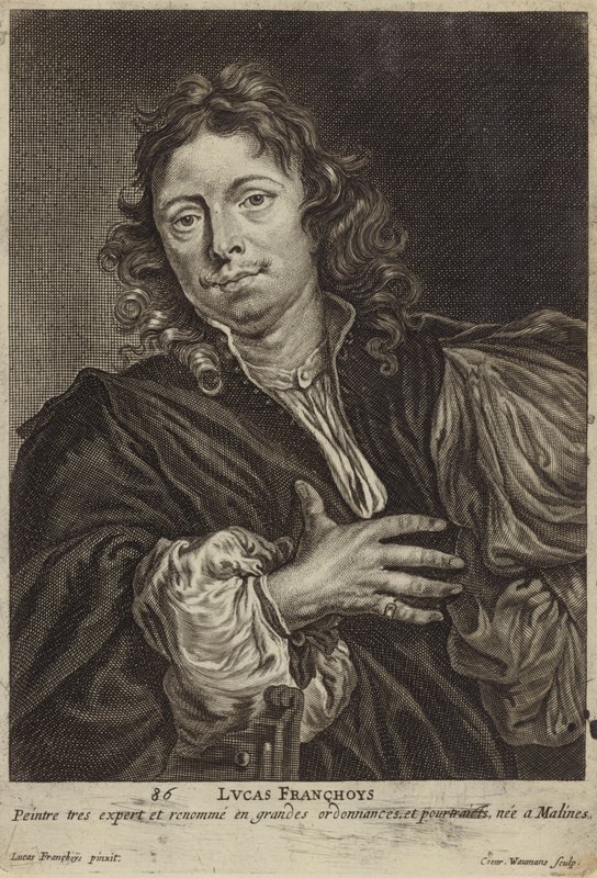 Retrato de Lucas Franchoys, o Jovem de Lucas the Younger Franchoys
