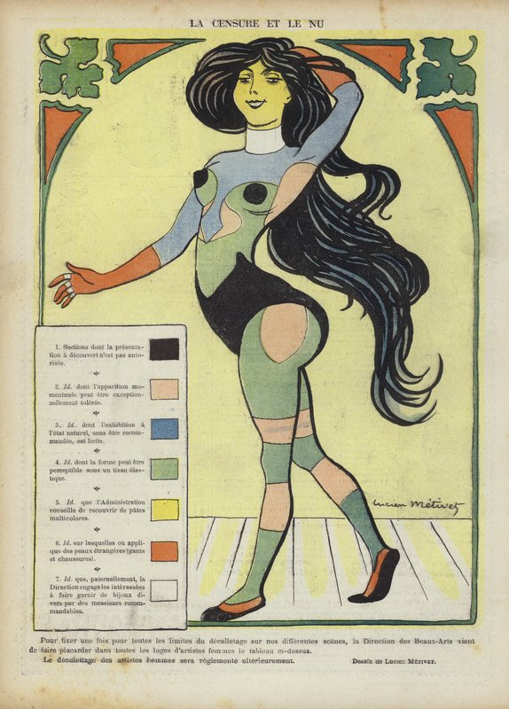 Ilustração para o riso de Lucien Metivet