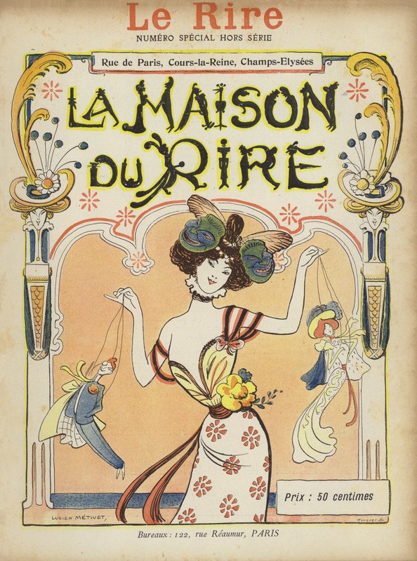 Ilustração para o riso de Lucien Metivet