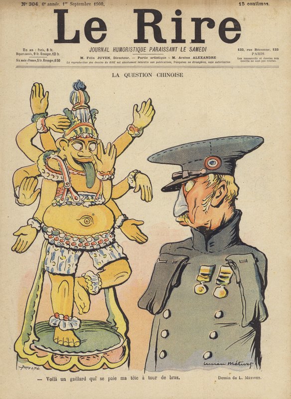 Ilustração para o riso de Lucien Metivet