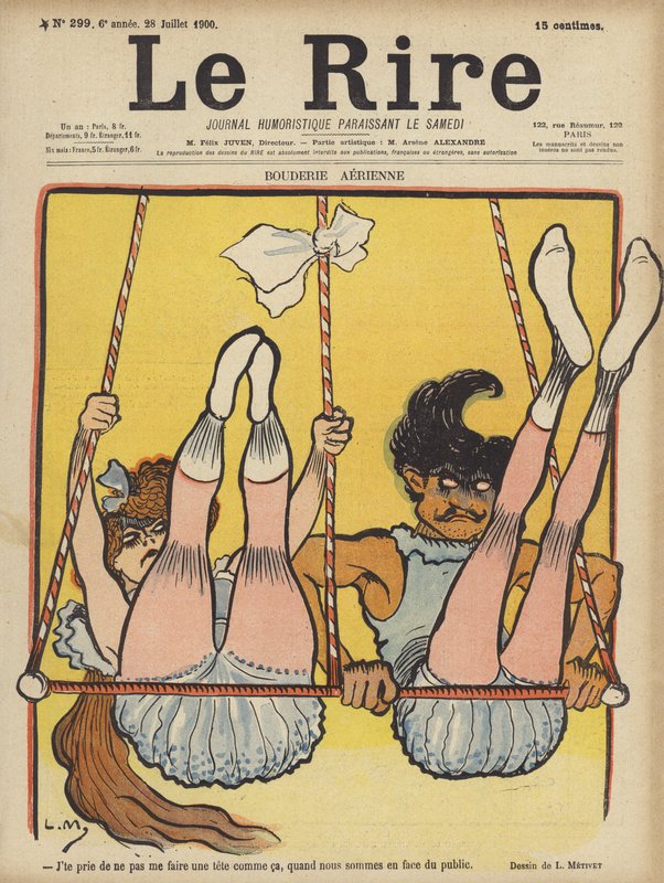 Ilustração para o riso de Lucien Metivet