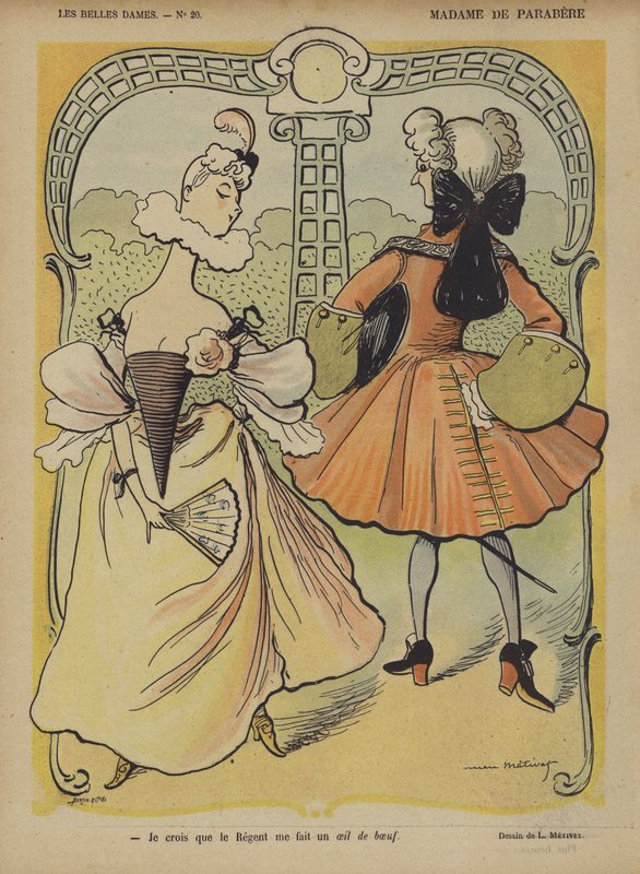 Ilustração para o riso de Lucien Metivet
