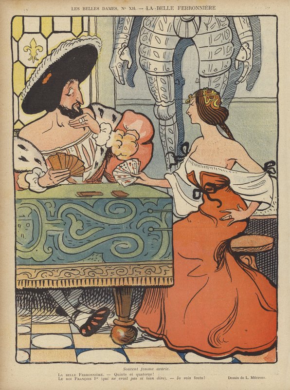Ilustração para o riso de Lucien Metivet
