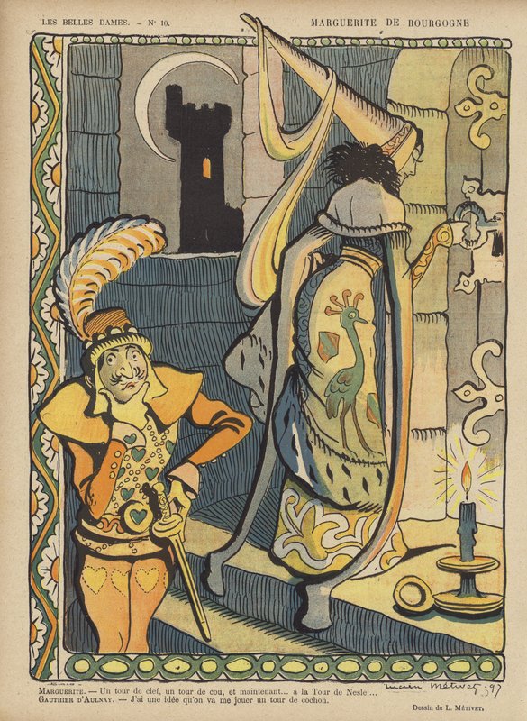 Ilustração para o riso de Lucien Metivet