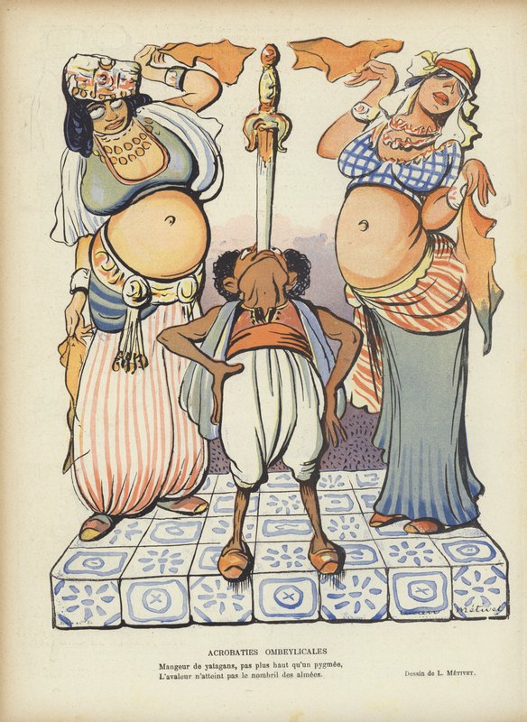 Ilustração para o riso de Lucien Metivet