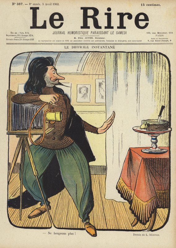 Ilustração para o riso de Lucien Metivet