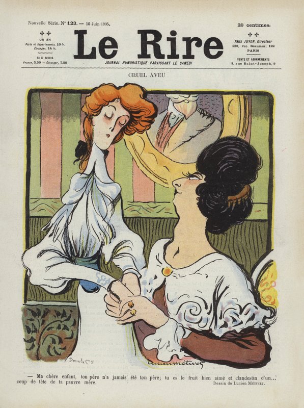 Ilustração para o riso de Lucien Metivet