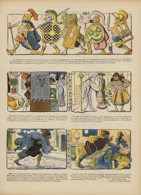 Ilustração para o riso de Lucien Metivet