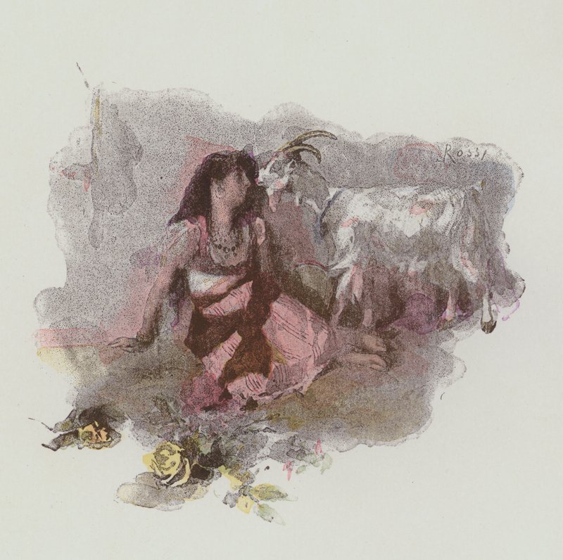 Ilustração para Notre-Dame De Paris por Victor Hugo de Lucius Rossi
