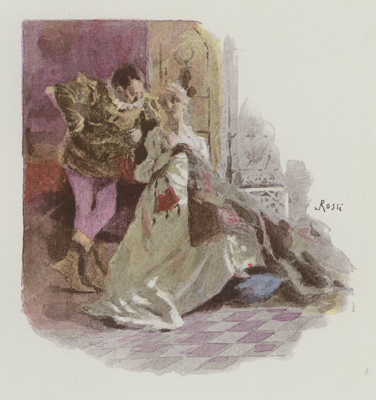 Ilustração para Notre-Dame De Paris por Victor Hugo de Lucius Rossi