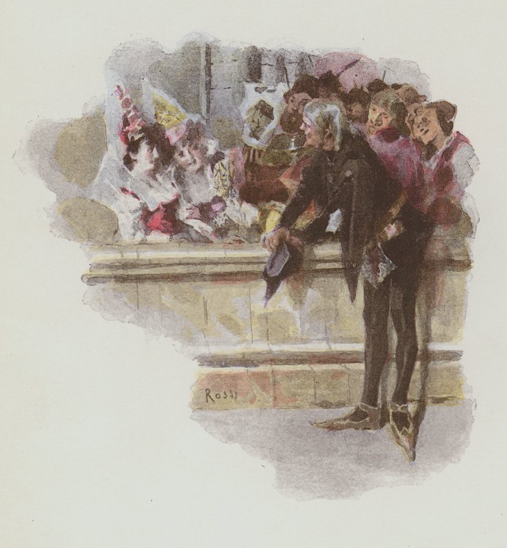 Ilustração para Notre-Dame De Paris por Victor Hugo de Lucius Rossi