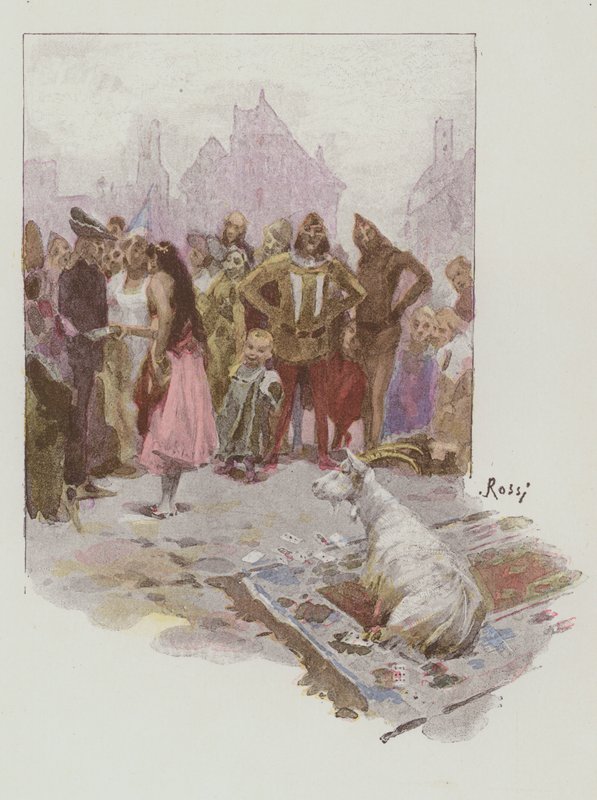 Ilustração para Notre-Dame De Paris por Victor Hugo de Lucius Rossi