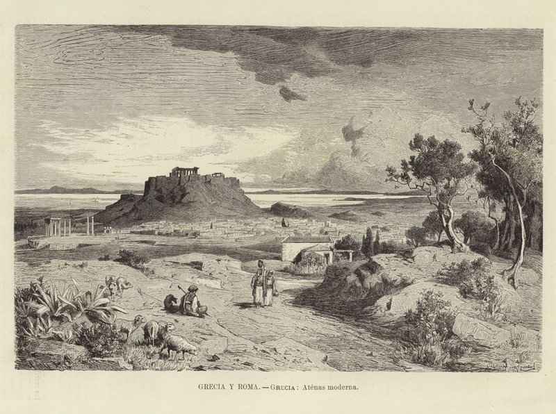 Grécia e Roma - Grécia: Atenas moderna de Ludwig Hans Fischer