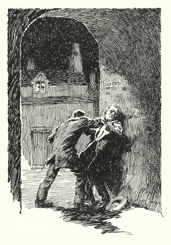 Ilustração para O quadro de Dorian Gray de Oscar Wilde (litho) de Lui Trugo