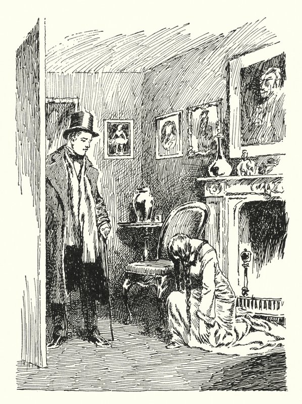 Ilustração para O quadro de Dorian Gray de Oscar Wilde (litho) de Lui Trugo