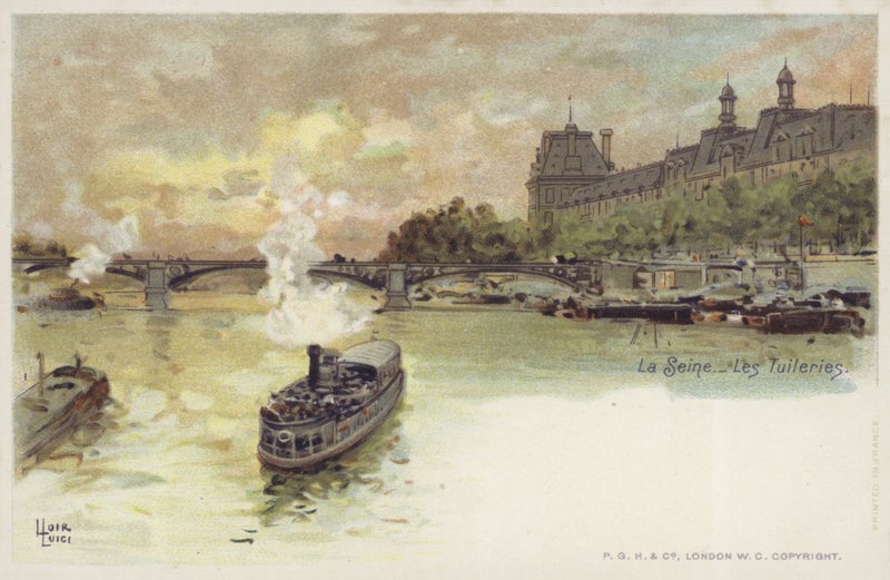 As Tuileries, Paris de Luigi Loir