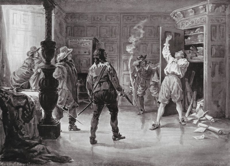 O assassinato do ministro espanhol pelos revolucionários portugueses de Margaret (after) Dovaston